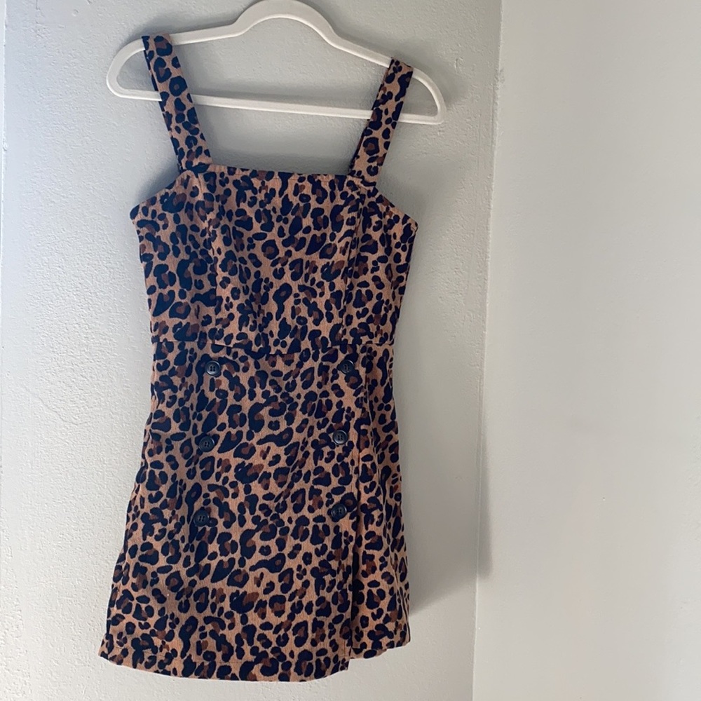 SHEIN leopard jumpsuit.